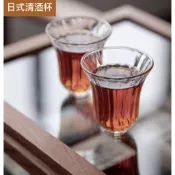 《云窯茶具》日式花瓣清酒杯 酒杯 品茗杯 功夫茶 茶杯 玻璃杯 咖啡杯 水杯 聞香杯 烈酒杯 威士忌杯 品茗杯
