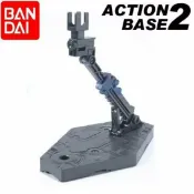 鋼普拉 eye攝影 【鋼普拉】BANDAI 鋼彈 1/144 ACTION BASE 2 鋼彈模型 可動展示台座 展示架 支撐架 支架：灰