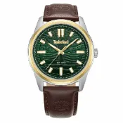 大高雄鐘錶城 Timberland 天柏嵐 TDWGB0041206 大三針休閒腕錶 金x銀 45mm｜樂天領券現折★全館特惠中★指定刷卡回饋10%
