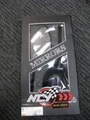 DIY本舖 NCY CNC後視鏡(黑) 小貝殼照後鏡 後照鏡 車鏡 全可調關節10MM車種皆適用 現貨供應中