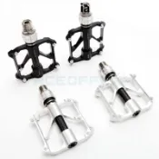 Aceoffix 自行車腳踏3培林鈦合金折疊單雙快拆腳踏用于Brompton 小布大行鳥車改裝腳踏MKS PD0