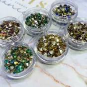 Rainbow Nail  日系雙色尖底混合鑽 尖底鑽