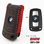 【2M2】 BMW E87 E88 E90 E91 E92 E93 寶馬 晶片鑰匙 皮套 全智能 專用款雙色 手工柔韌皮