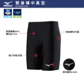 MIZUNO 五分 緊身 束褲 短褲慢跑 路跑 健身 瑜珈 男女 有氧  田徑束褲 慢跑褲1209 0209 (980)