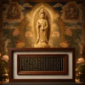 (店+)【香川家居】高雄展示廳 正品 台灣製《心經掛畫  玻璃框 》開運 心經 木框 改變磁場 招財 財位 48* 26 公分