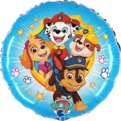 派對城 現貨 【18吋鋁箔氣球(不含氣)-汪汪隊出任務】歐美派對 生日氣球 鋁箔氣球 汪汪隊 派對佈置 拍攝道具