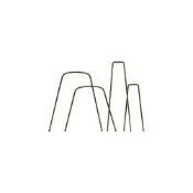 (店+)【蔬菜之家】包塑ㄇ型釘-單入 四種尺寸 外層橡膠材質防鏽耐用 線徑3.8mm.ㄇ型釘.鐵線釘 固定釘