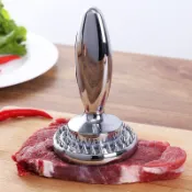 斷筋器 鬆肉器 鬆肉針 嫩肉器 雙面可拆式重型牛排松肉錘壓肉器家用斷筋嫩肉針豬扒雞肉敲肉錘子