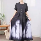 【韓國K.W.】韓國空運新款幸福有妳萬年不敗款洋裝(小香風/輕量涼感/背心裙/休閒/日系/通勤/渡假)