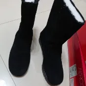 AEROSOLES 黑色女靴 同賣場有另一咖啡