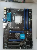 三和電腦配件店 微星ZH87-G41 PC Mate主機板 功能完好無暗病無修復 原裝擋板齊全 實物拍攝成色新 電腦DIY升級首選 高效穩定品質保證