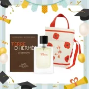 HERMES 愛馬仕 TERRE D HERMES 大地 男性淡香水12.5ml-柿柿如意畢業禮