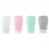 (店+)【COLOR ME】綁帶式矽膠分裝瓶 30ml/60ml/90ml (矽膠分裝瓶 擠壓瓶 軟管瓶 軟瓶 收納瓶 矽膠瓶 分裝罐 分裝袋)
