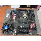 華碩 Z170 PRO GAMING 主機板+CPU I7 6700+M.2 256G+風扇+擋板（1151腳位）