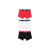 (店+)【EMPORIO ARMANI】阿瑪尼 EA7 Logo字母邊飾平角內褲 男款 3條裝