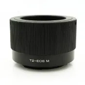 【RJ】T2望遠鏡接上Canon佳能EF-M相機鏡頭轉接環T2-EOS-M T2轉EOS-M T轉EOS-M T2轉EF-M(T2轉EF-M T2-EF-M)