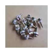 (店+)六角頭 使用8mm套筒 五彩木工釘 鍍鋅 六角頭尖尾釘 鐵板牙 木螺絲釘 鐵工 木工 五彩（1支價）