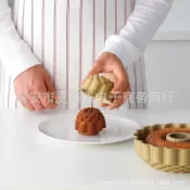 東升精品館 迷你花形單杯瑪德琳蛋糕模具家用不沾碳鋼烘焙模具費南雪蛋糕烤盤