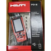【雙魚五金】HILTI喜利得 喜得釘原廠 PD-E 雷射測距儀 雷射測量儀 電子測距儀 雷射尺 紅外線測距儀 PDE