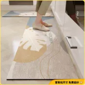 客製地墊+0甲醛 北歐風廚房地墊 耐髒吸水地墊 矽藻土軟地墊  廚房腳踏墊 防滑墊 珪藻土地墊 廚房地墊防水防油