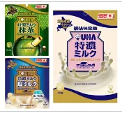 【江戶物語】UHA 味覺糖 特濃牛奶糖系列 特濃牛奶糖/鹽牛奶糖/抹茶牛奶糖 硬糖 北海道生奶油 日本原裝 日本進口