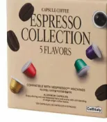 玉山最低比價網 [COSCO代購6] C139643 CAFFITALY 咖啡膠囊組100顆 適用NESPRESSO咖啡機