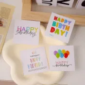糖糖烘焙 生日小卡 留言卡片 萬用卡 生日快樂 祝福卡 小卡片 感謝卡片 禮物小卡 迷你單面卡 禮物包裝 裝飾卡片