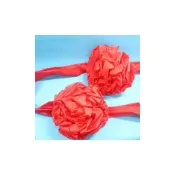 (店+)單顆 剪綵球 剪彩球 大紅色尼龍緞布/一組入 台灣製 剪綵用綵球(A級彩球) 直徑27cm