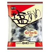 【江戶物語】KATO 加藤製菓 鹽味糖 160g 硬糖 鹽糖 塩飴 日本鳴門鹽使用 鹽分補給 鹽分補充 日本原裝進口