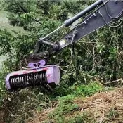 【公司貨】碎草松田旋耕草坪修剪樹枝粉碎機小型割草機液壓碎木機挖改打草機