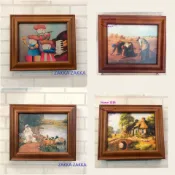 [HOME] KEY BOX 多款 鑰匙盒 鎖鑰盒 超取限2件 鑰匙箱 鄉村風農村小屋拾穗海景花田街景 掛勾收納壁架壁飾