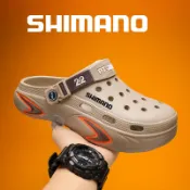 Shimano Hole 鞋男夏季防滑耐磨沙灘涼鞋男士運動釣魚鞋