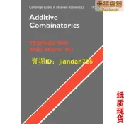 Additive Combinatorics  Terence Tao高清影印書本
