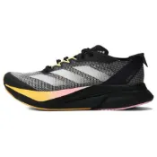 (店+)【adidas 愛迪達】IF9221 adidas Adizero Boston 12 舒適減震耐磨 低幫 訓練長跑跑步鞋 女款 黑灰色 愛迪達女鞋 運動鞋女 女鞋