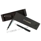 [ 懷特小舖 ] PLATINUM 高級對筆 鋼筆 鋼珠筆 原子筆 0.7原子筆 鋼筆禮品 藍色原子筆 高質感鋼筆