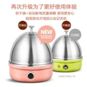 寓偉 新品 小型煮蛋機 迷你蒸蛋器 早餐機 名友全304不銹鋼煮蛋器蒸蛋自動斷電多功能家用迷你1人煮雞蛋神器
