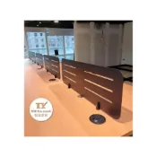 (店+)TOP OA TY-SJSP01 /桌上屏風 鋼板/布/玻璃屏風 /桌上配件/LOFT工業風會議桌/OA