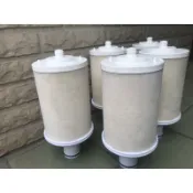 益之源淨水器濾心  已用過。供產品示範用或洗澡 洗菜 養魚用 一組2個530元