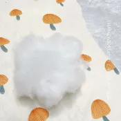 手作森林HANDMORI 手作森林 台灣製【絲棉 300g】高回彈 填充棉 棉花 製作娃娃 安撫玩具 枕心 可水洗