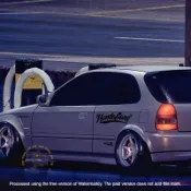 🔥現貨發出🔥Honda Gang 汽車貼紙 海拉風 前擋風玻璃 後擋風玻璃 側窗 美式風格 遮瑕貼 JDM 車身貼