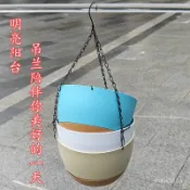 滿299元出貨壁掛吊蘭盆塑料加厚懶人自吸水綠蘿多肉懸掛式家用陽臺常春藤垂吊 塑膠花盆 花盆 塑膠花盆 盆栽容器 多肉花盆