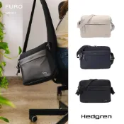 【Hedgren】FURO系列 MORI RFID防盜 13吋筆電包 側背包 斜背包 防潑水 A4文件包 多隔層