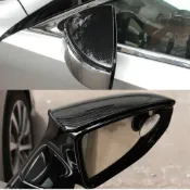 (店+)適用於18-25 LEXUS ES 後照鏡碳纖維紋路飾板水轉印 卡夢內裝ES200 ES300改裝 防刮 耐磨