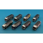 BANDAI 萬代 油罐車系列 第2弾 COSMO JOMO SHELL N規 美品 現貨