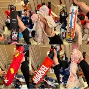 🔥香港迪士尼代購 達菲好友 史黛拉 維尼 奇奇蒂蒂 米奇米妮 摺疊傘 雨傘