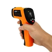 【職人工具】185-TG420H 彩色螢幕 工業用測溫槍 測溫儀 電子溫度計 料理溫度槍(工業測溫槍-50~420度)
