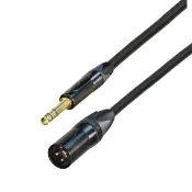 【Mogami】XLR 公頭轉 6.3mm 平衡音源線 混音器 喇叭適用(Mogami 2549 + Neutrik 鍍金 專業音源線 3M)