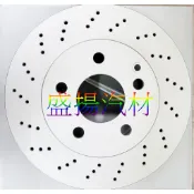 盛揚 Benz S204 W204 C180-C300 (前盤)義大利LPR 鑽孔碟盤 (295*28mm.2片價格)