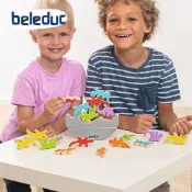 德國Hape beleduc貝樂多 桌遊-壁虎平衡遊戲