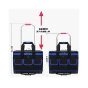 (店+)拉桿工具包 帆布工具包 工具收納包 加厚結實工具包 維修工具包 大容量工具包 電工包 拉桿工具袋